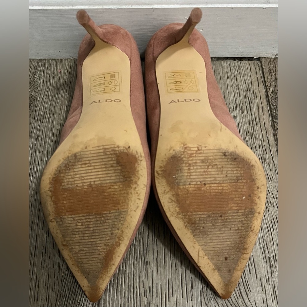 Aldo Praline Suede 3 7/8” Stiletto Women’s Heels size 7.5 - Picture 5 of 5